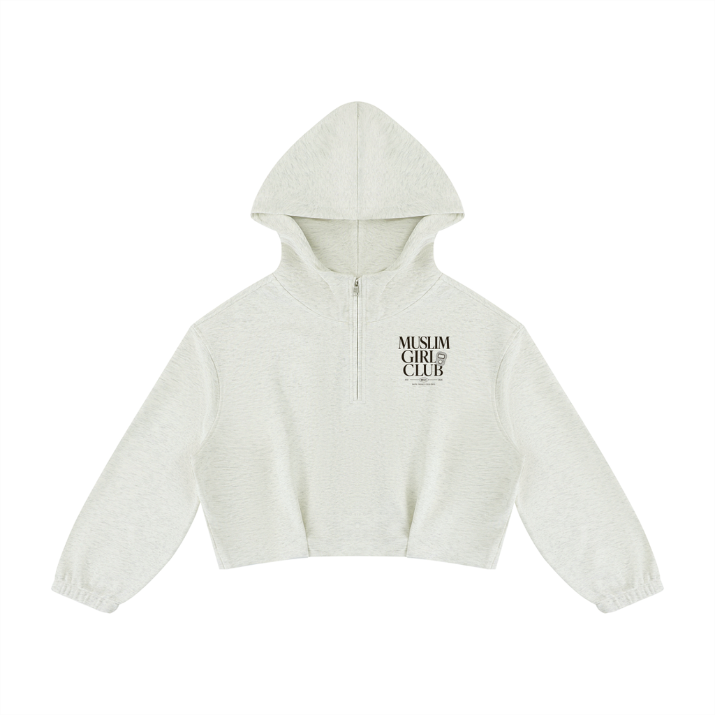 Muslim Girl Club - Quarter-Zip Hoodie