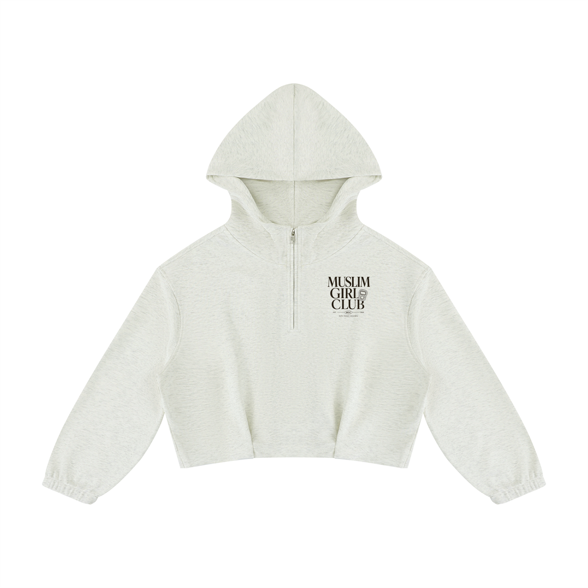 Muslim Girl Club - Quarter-Zip Hoodie